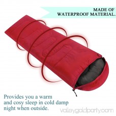 Sleeping Bag Large Single Sleeping Bag Warm Soft Adult Waterproof Camping Hiking, Army Green 570934698
